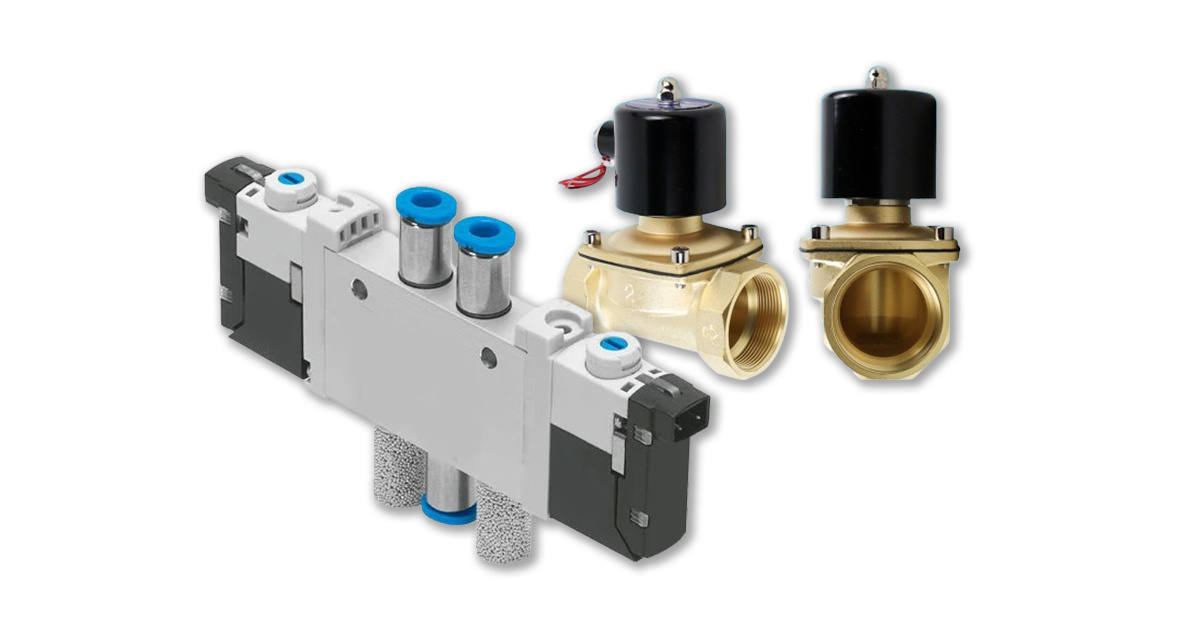 Solenoid Valves dan Pneumatic Valves